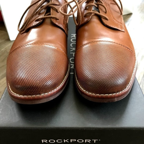 Men\'s Rockport Brown Leather Dress Shoes main image 6